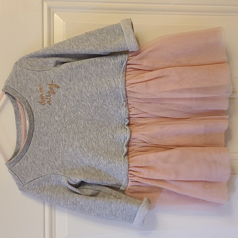 3/4 sleeve toddler dress